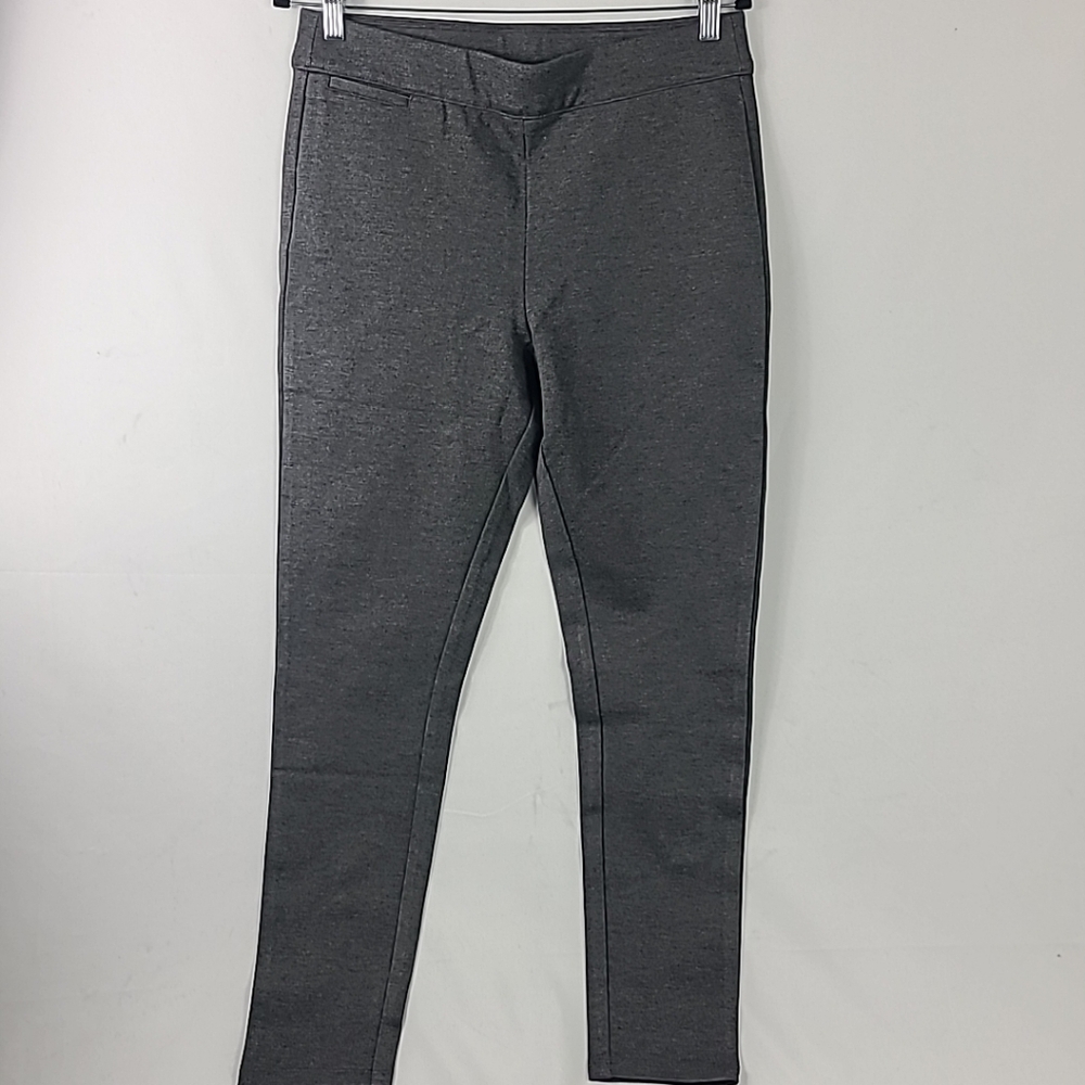 Soft Surroundings Pull On High Rise Trouser Gray Sz M NWOT